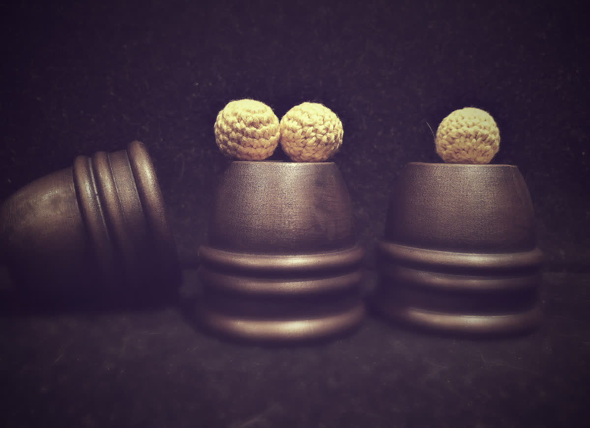 Cups & Balls (Cast Bronze) Shells