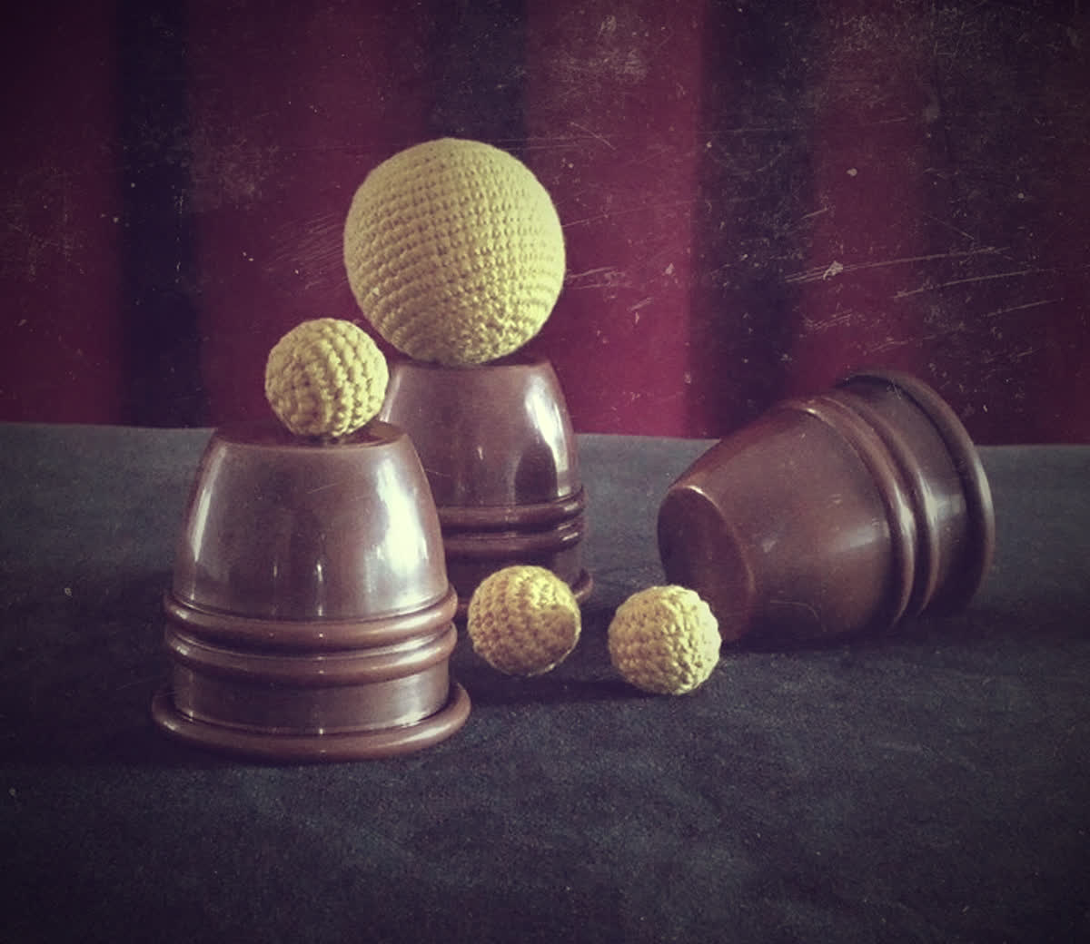 Cups & Balls (Copper) Shells